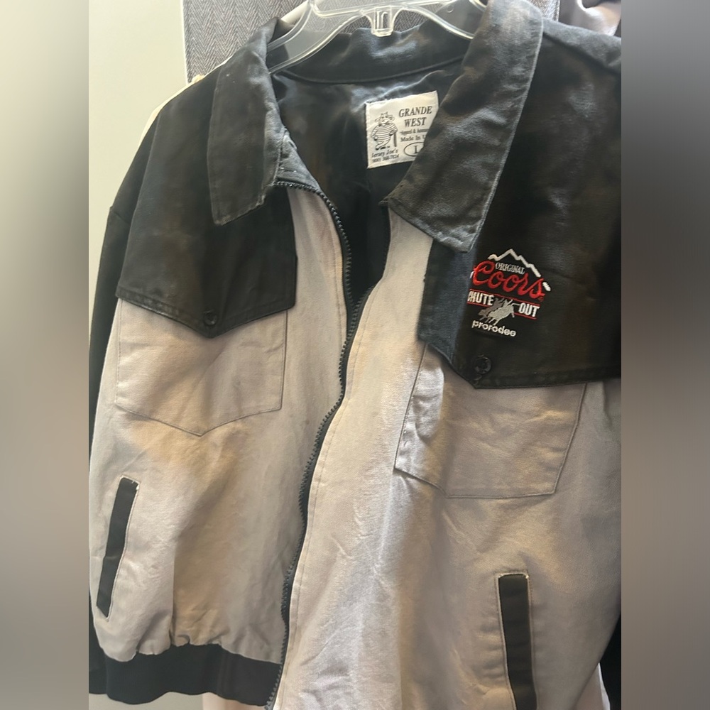 Black and Gray Men's Jacket